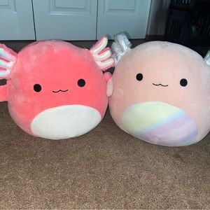 Squishmallow Axolotl Bundle -Archie’s - 11 inch